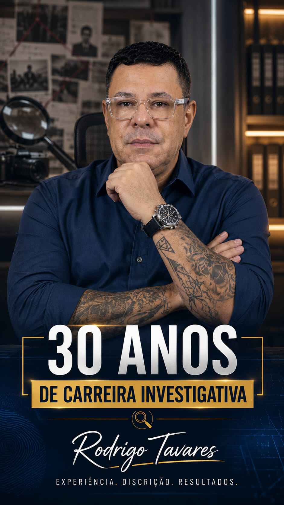 Detetive Rodrigo Tavares em São Paulo
